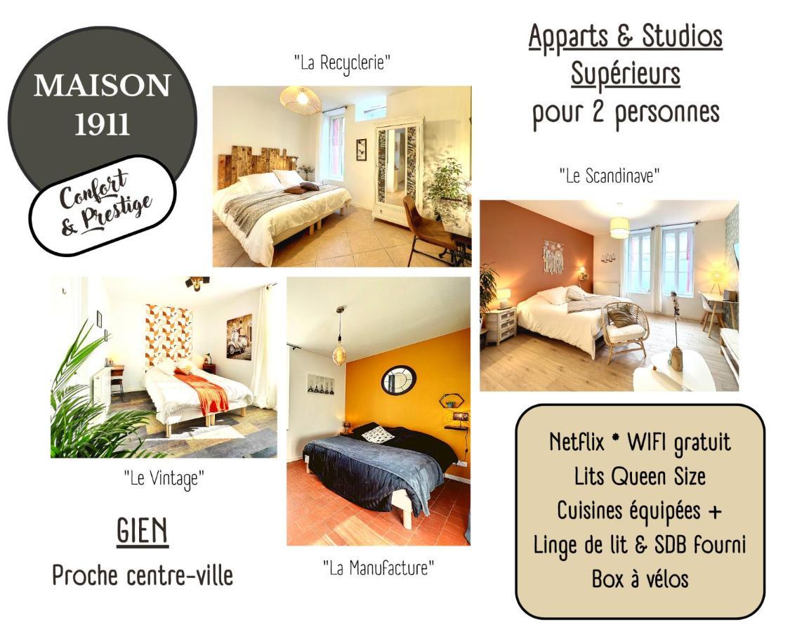 Appart La Manufacture - Maison 1911 - Confort & Prestige جيان المظهر الخارجي الصورة